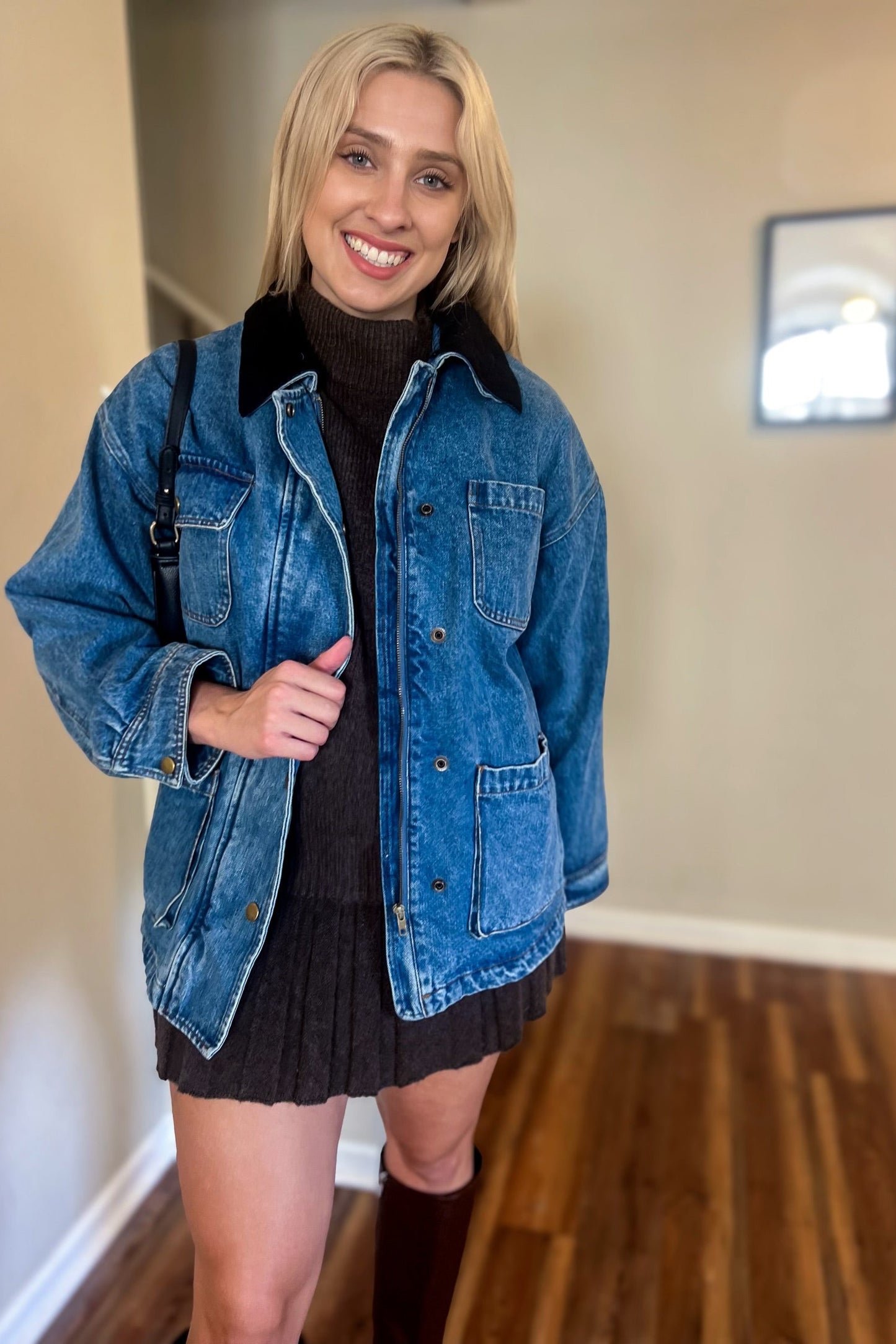 Tristin Denim Barn Jacket