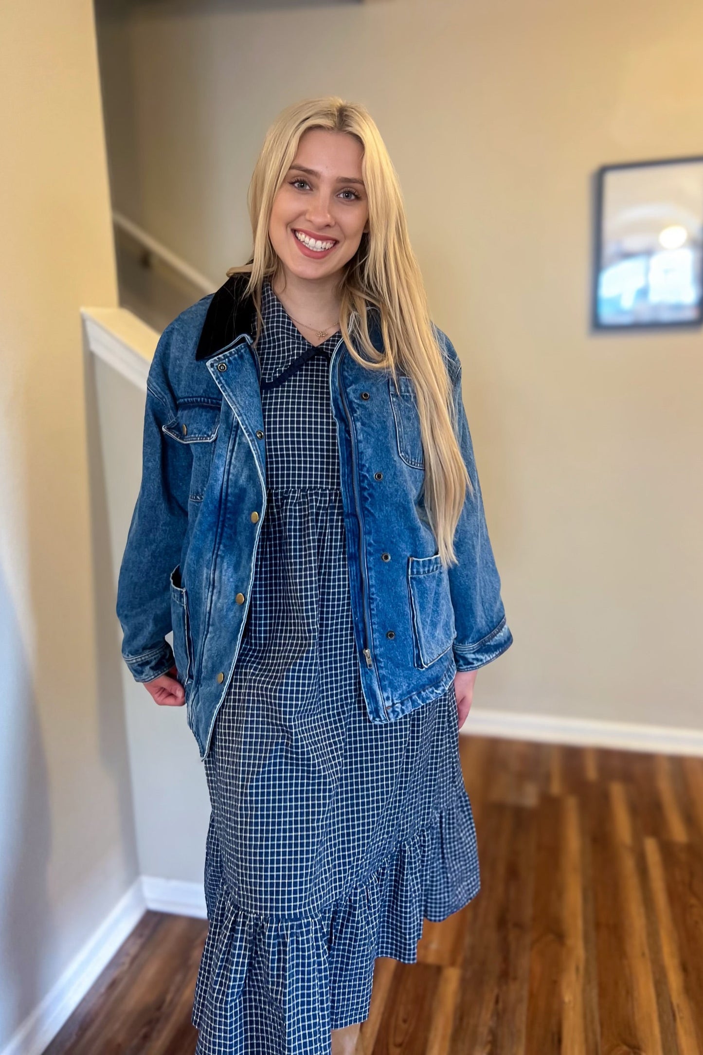 Tristin Denim Barn Jacket