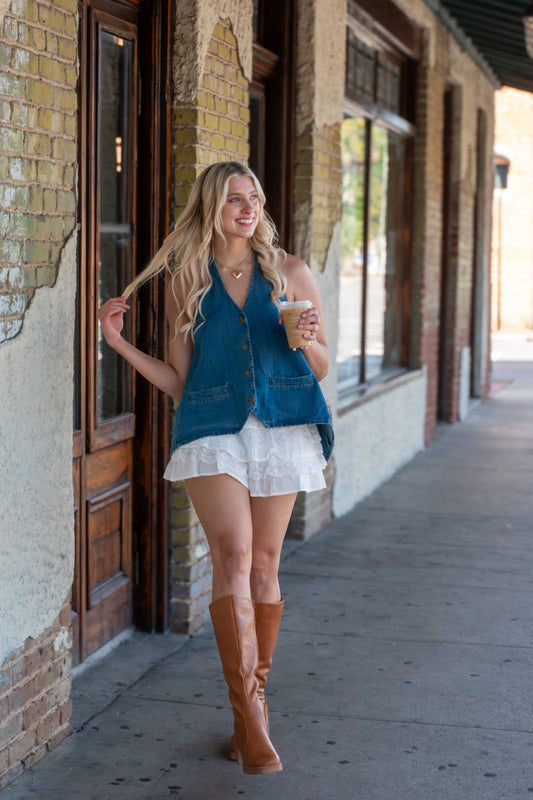 Alexis Denim Top