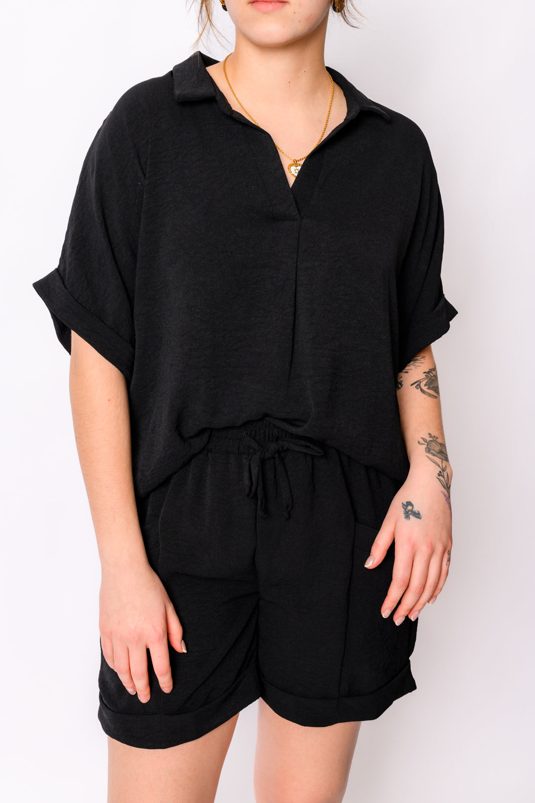 Dolman Top in Black