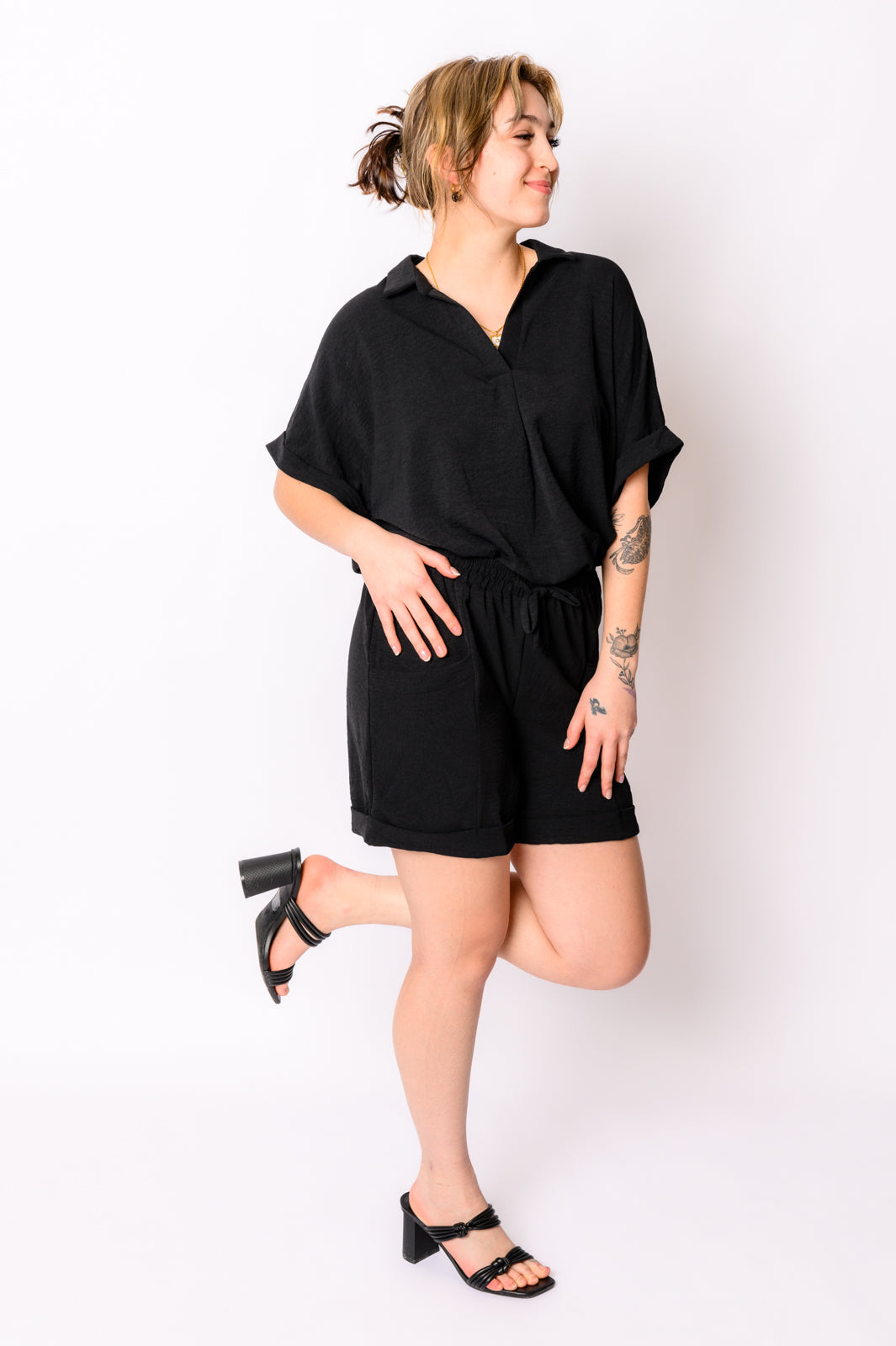 Dolman Top in Black