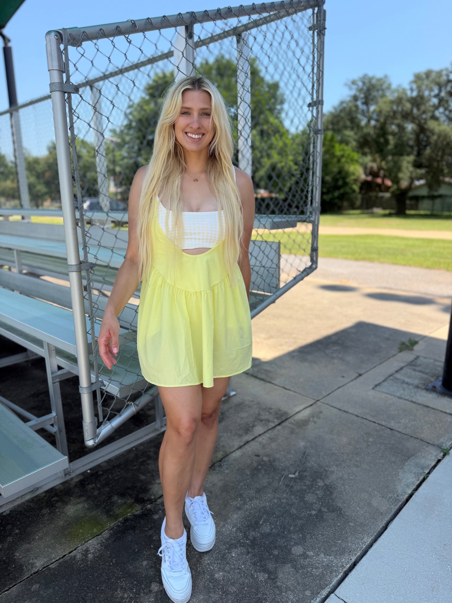 Lemon Drop Bubble Dress