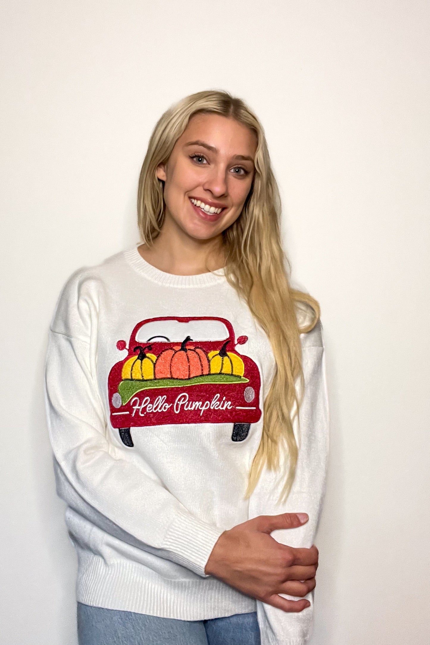 Hello Pumpkin Sweater