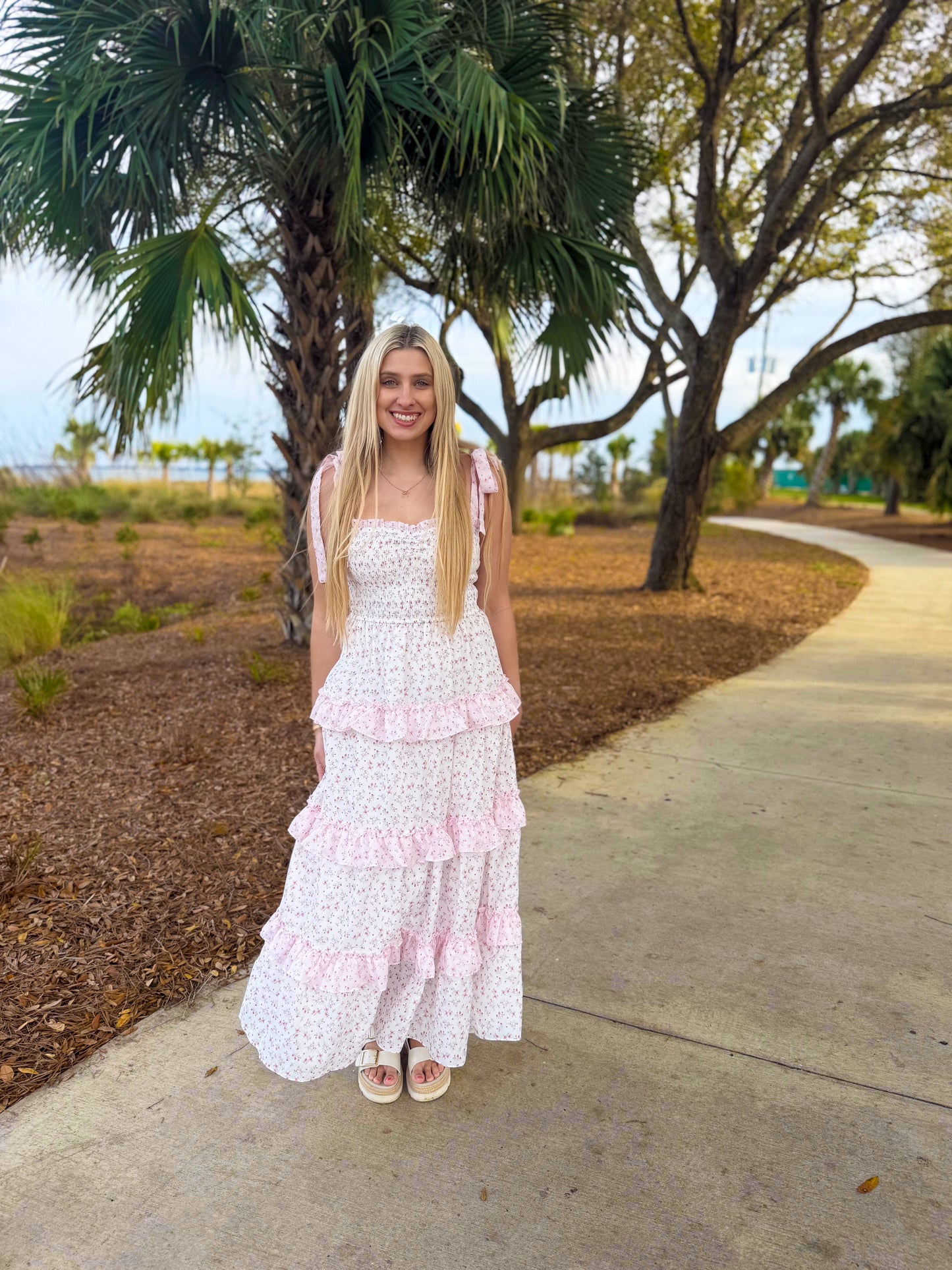 Pretty in Petals Maxi Dress