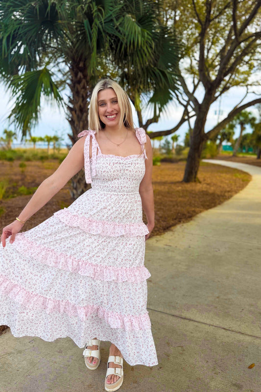 Pretty in Petals Maxi Dress