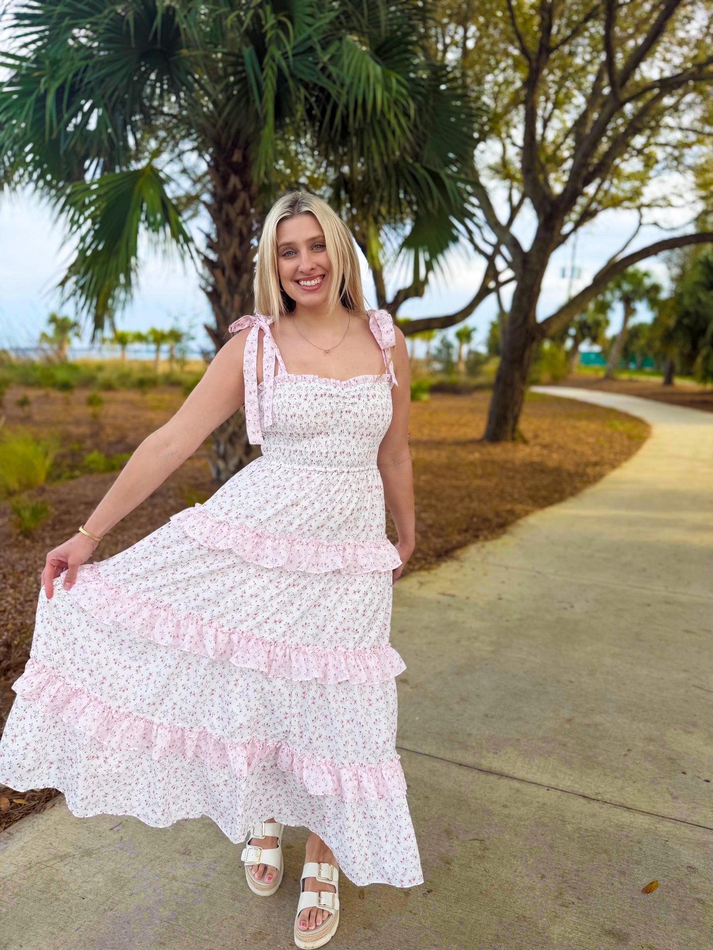 Pretty in Petals Maxi Dress