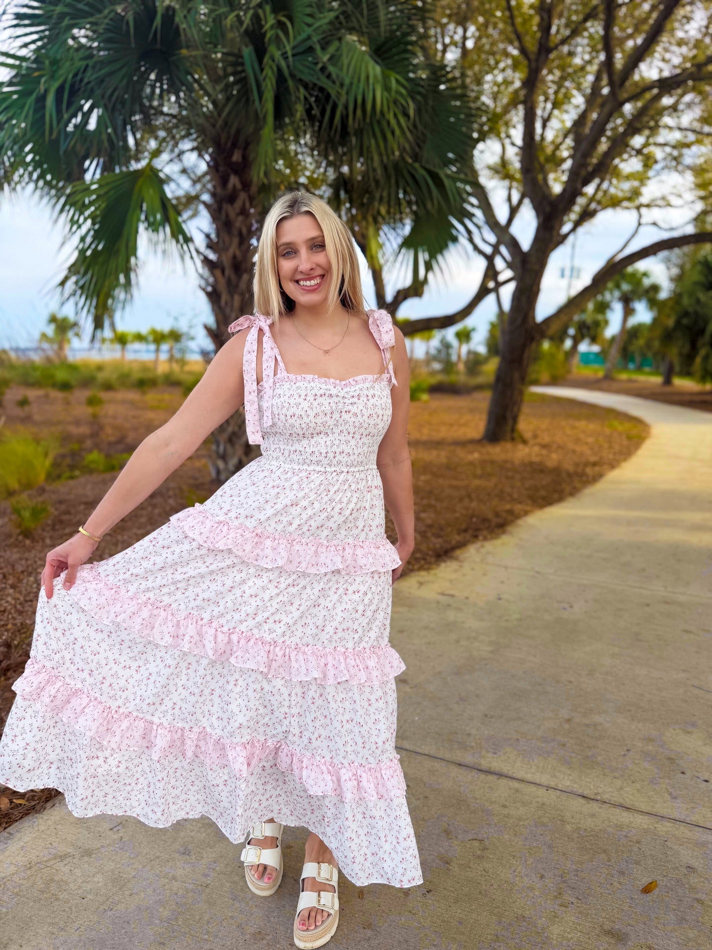 Pretty in Petals Maxi Dress