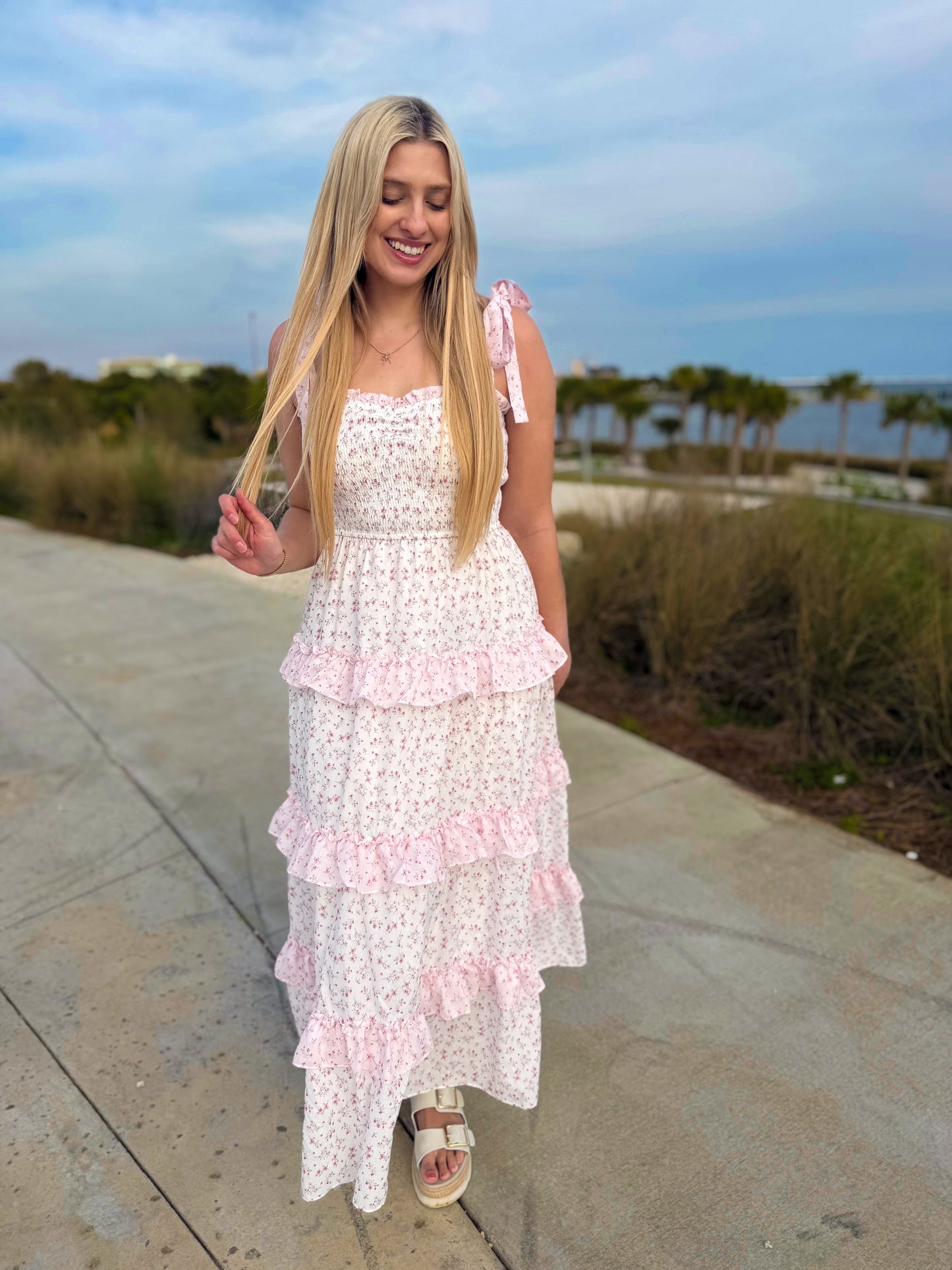 Pretty in Petals Maxi Dress