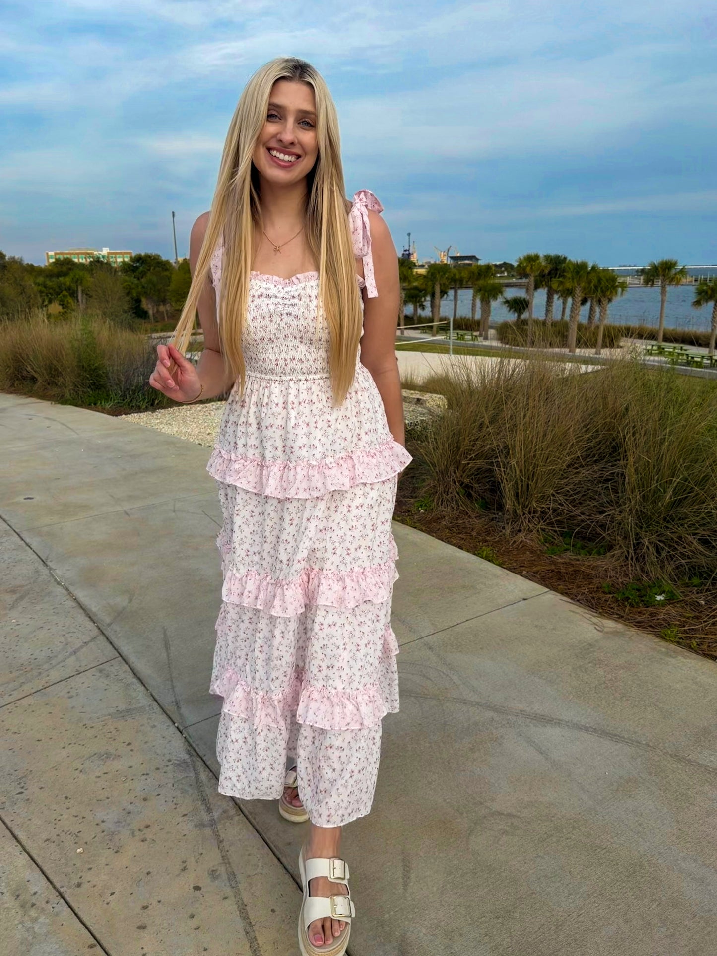 Pretty in Petals Maxi Dress
