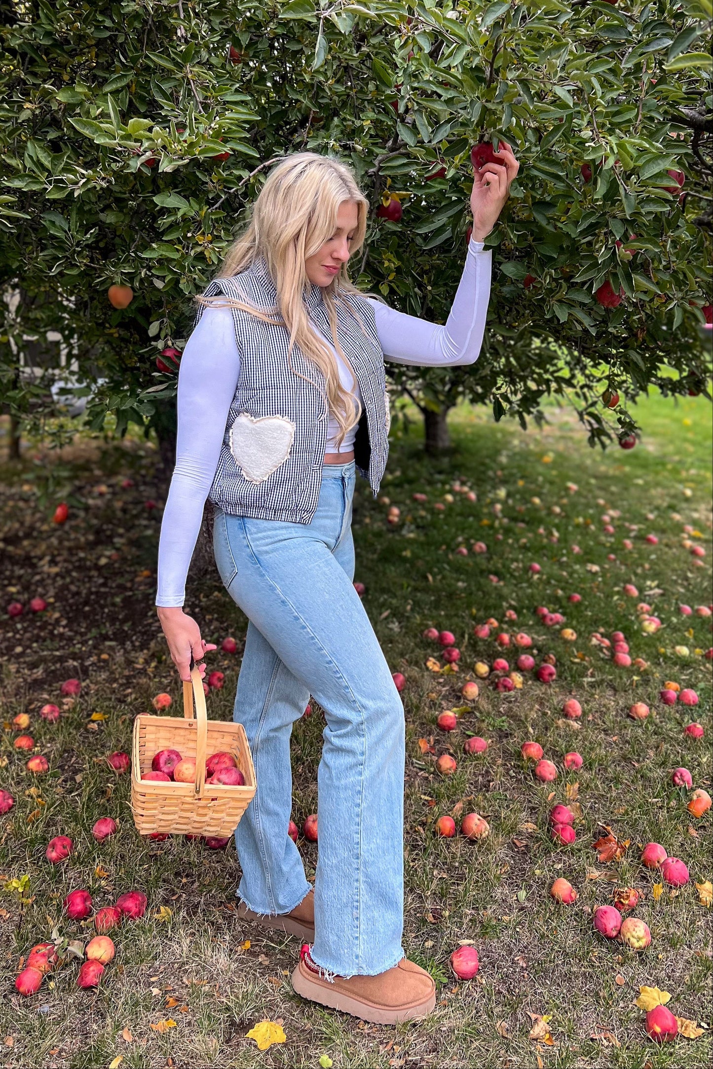 Holly Mae Gingham Vest