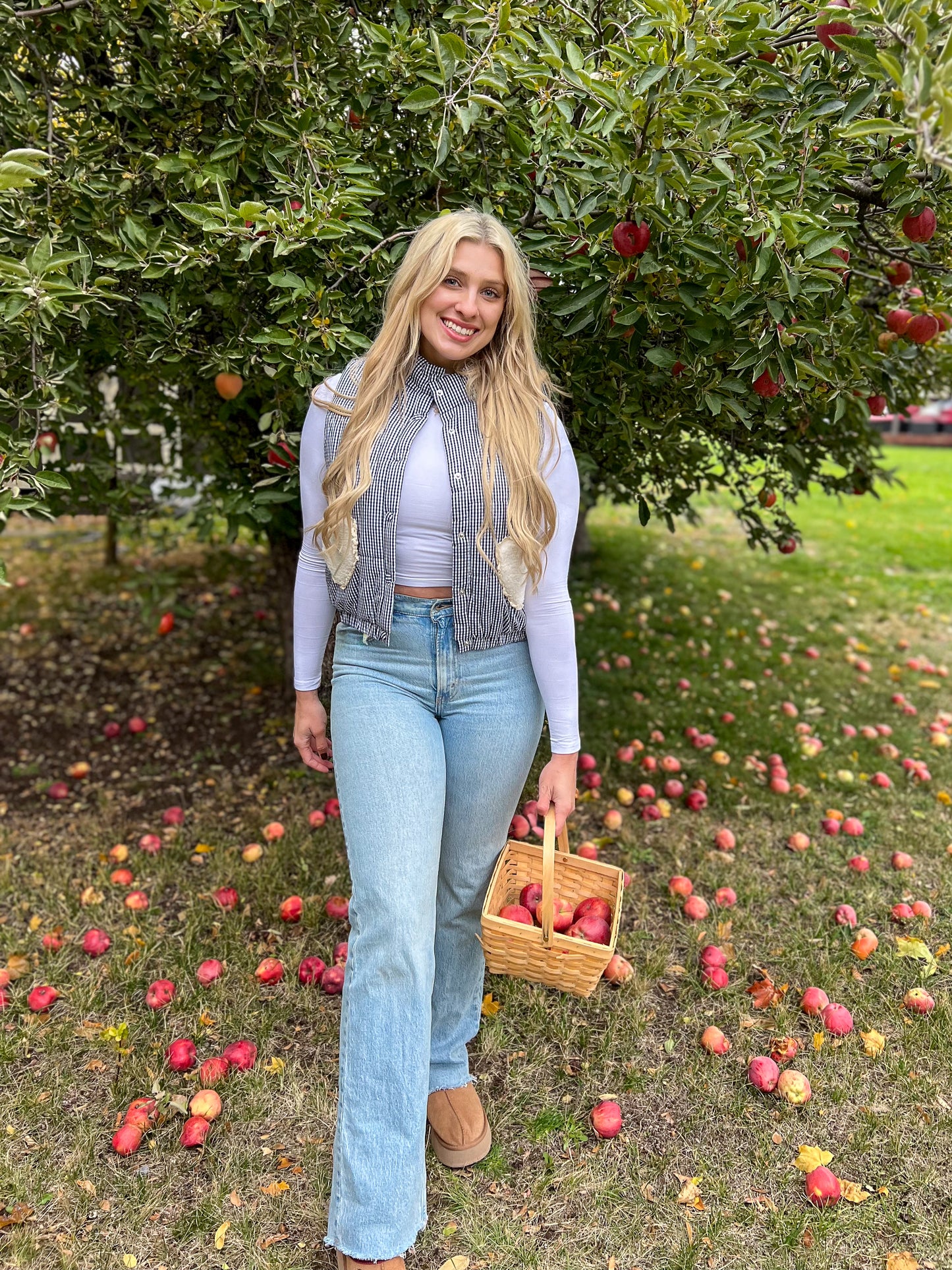 Holly Mae Gingham Vest