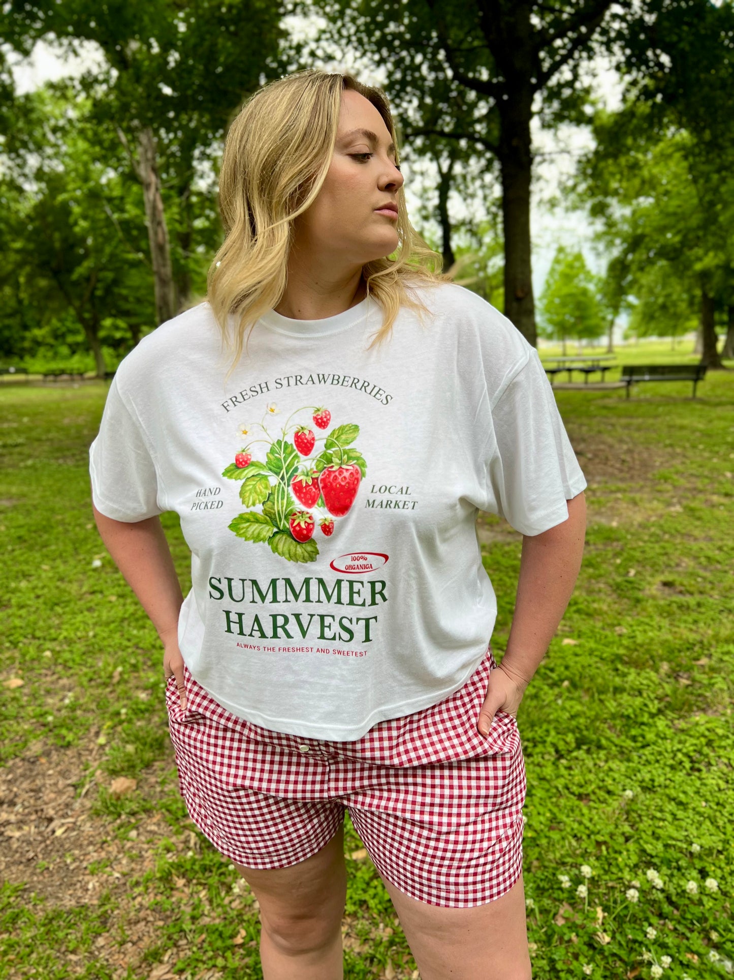 Picnic Dreams Gingham Shorts