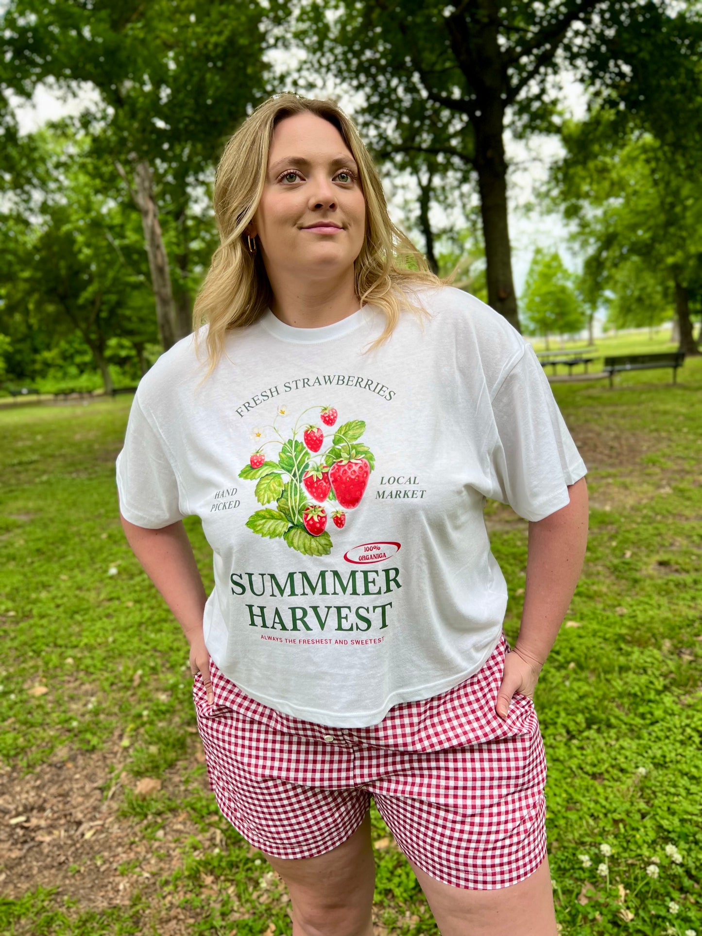 Picnic Dreams Gingham Shorts