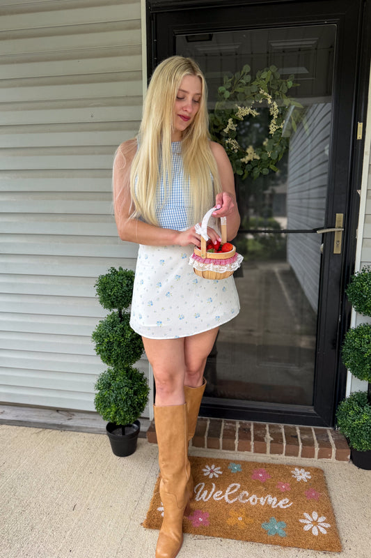 Garden Party Mini Dress