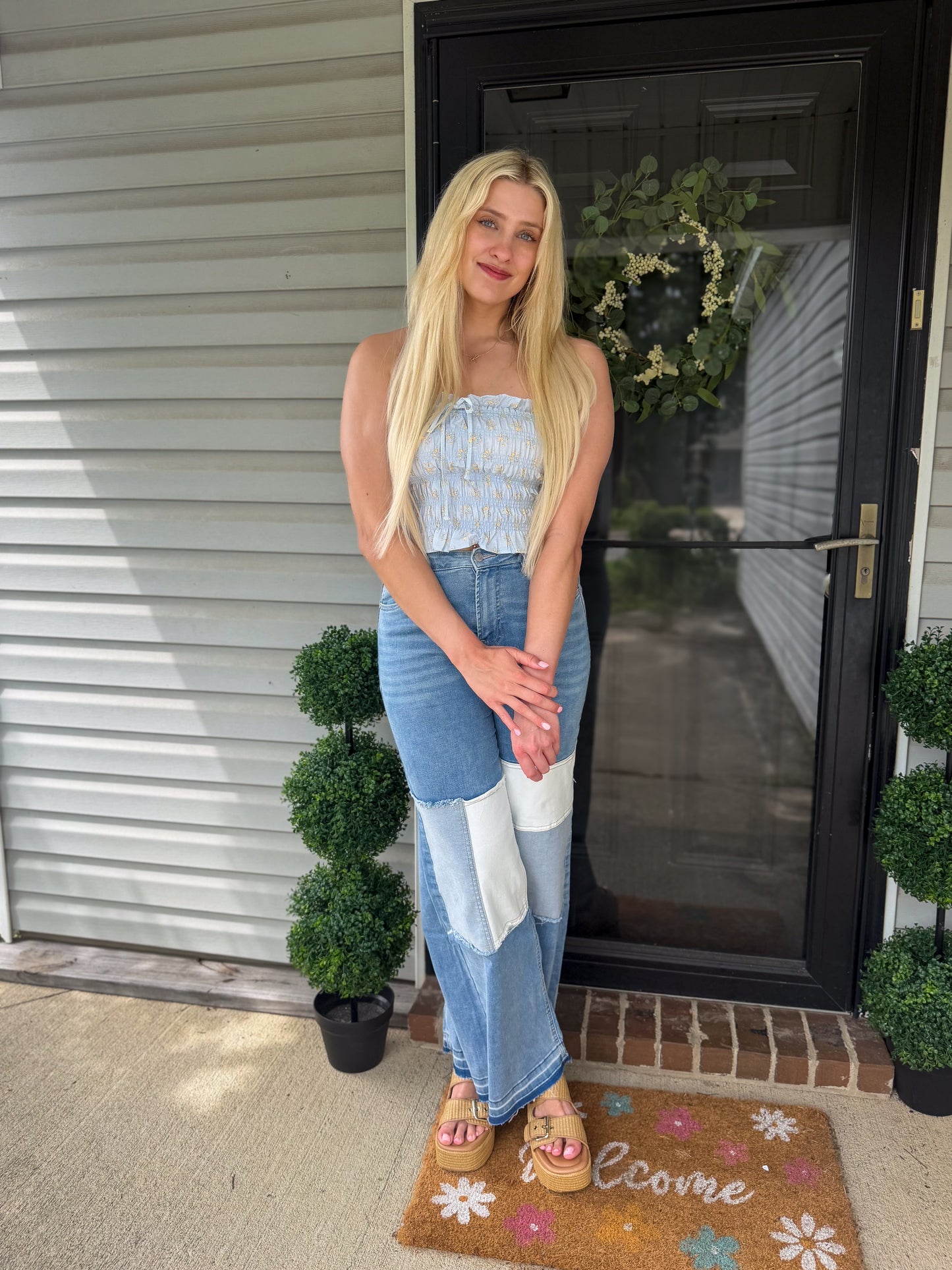 Breezy Smocked Tube Top