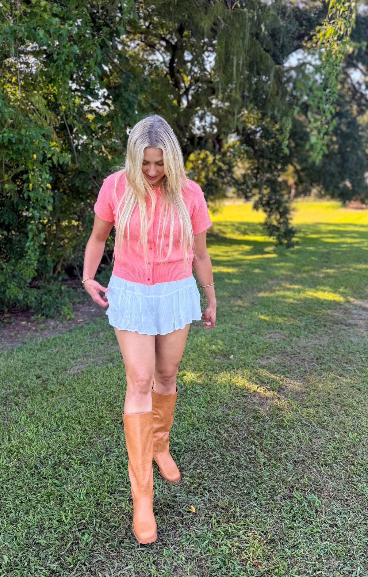 Sunday Morning Mini Skirt