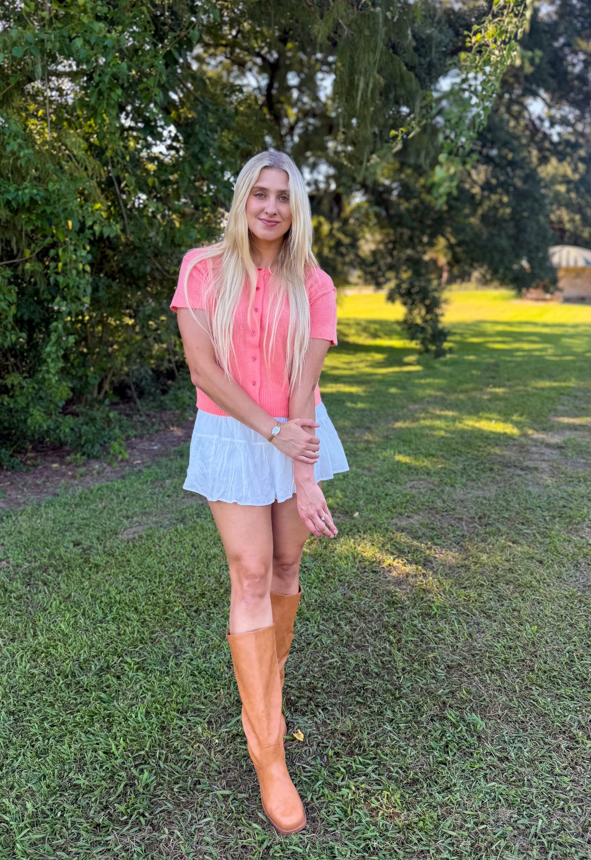Sunday Morning Mini Skirt