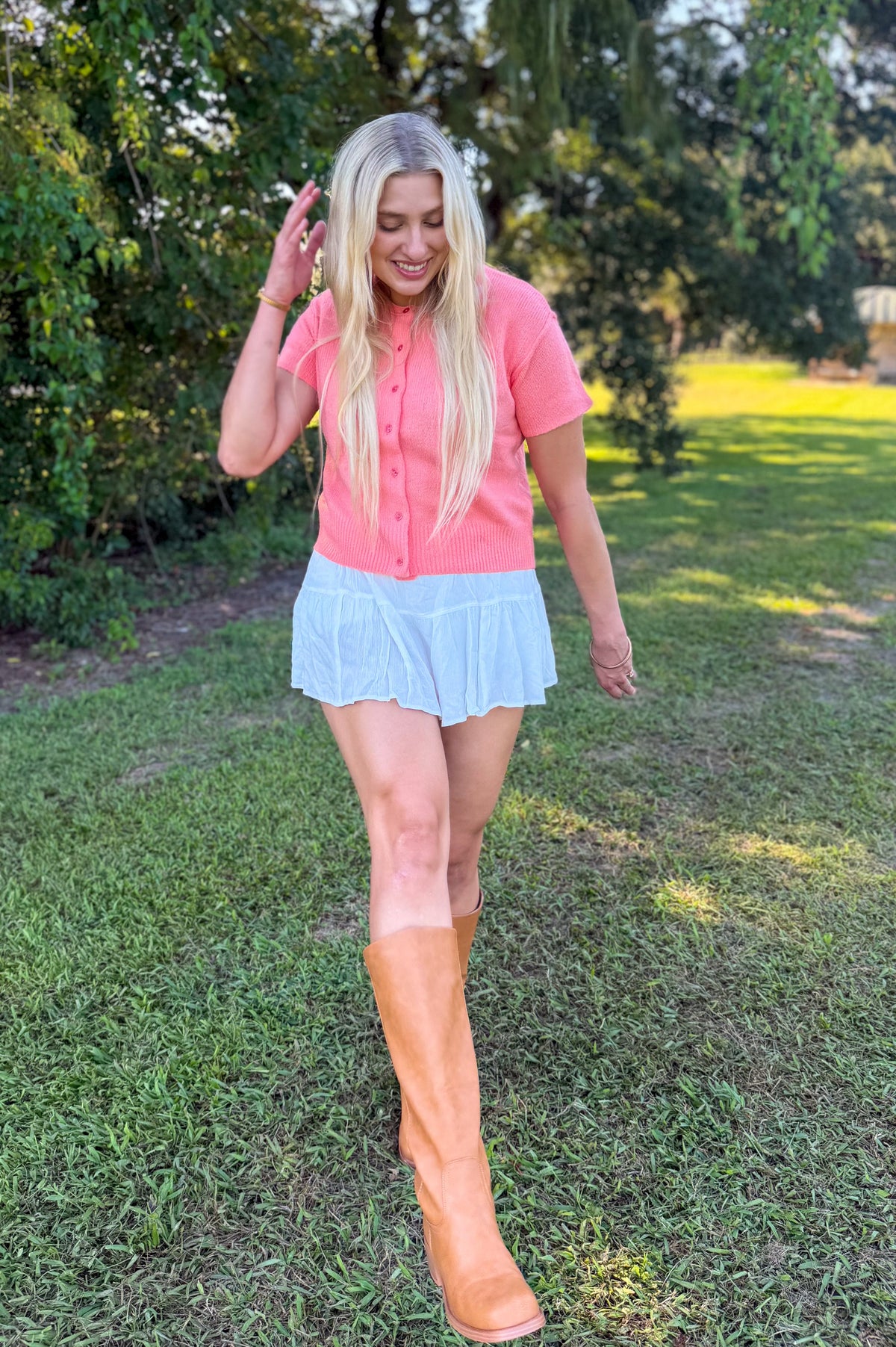 Sunday Morning Mini Skirt