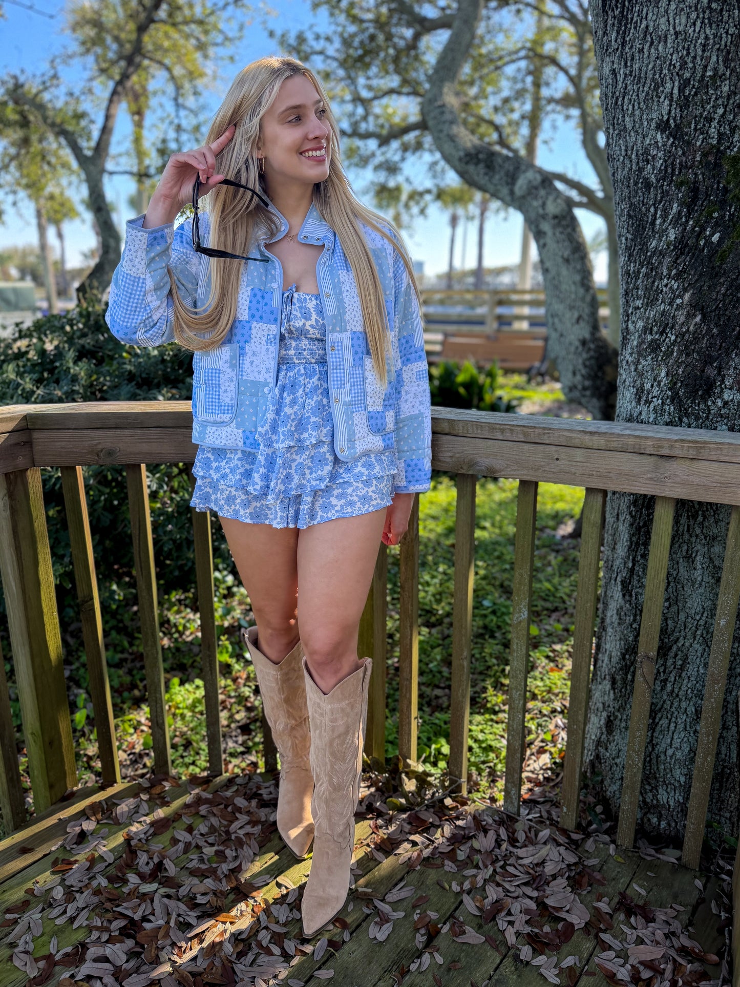 Soft Sky Quilted Jacket