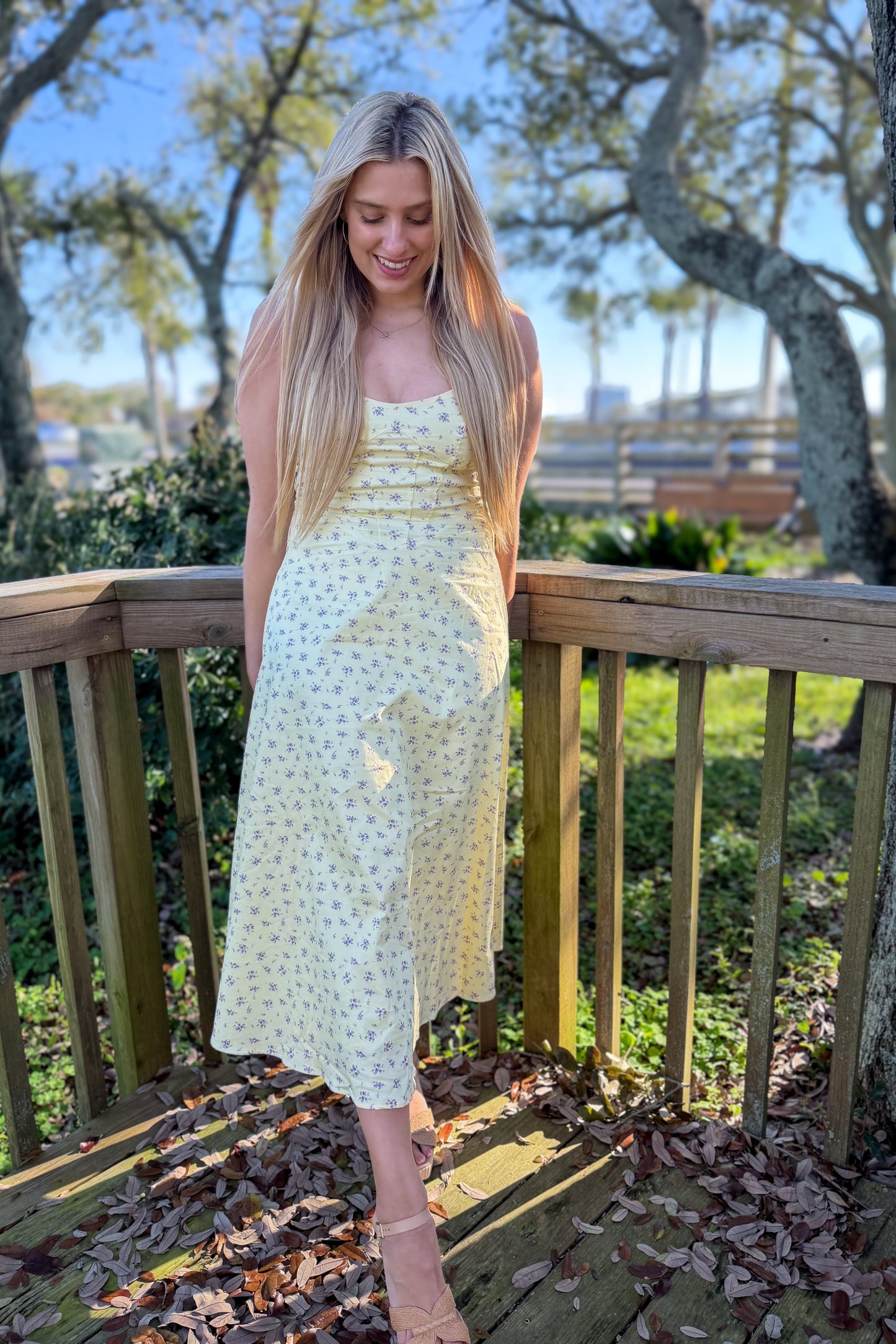 Summer Glow Midi Dress