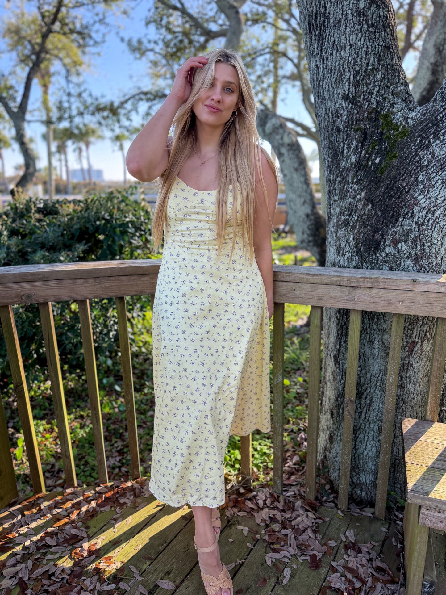 Summer Glow Midi Dress