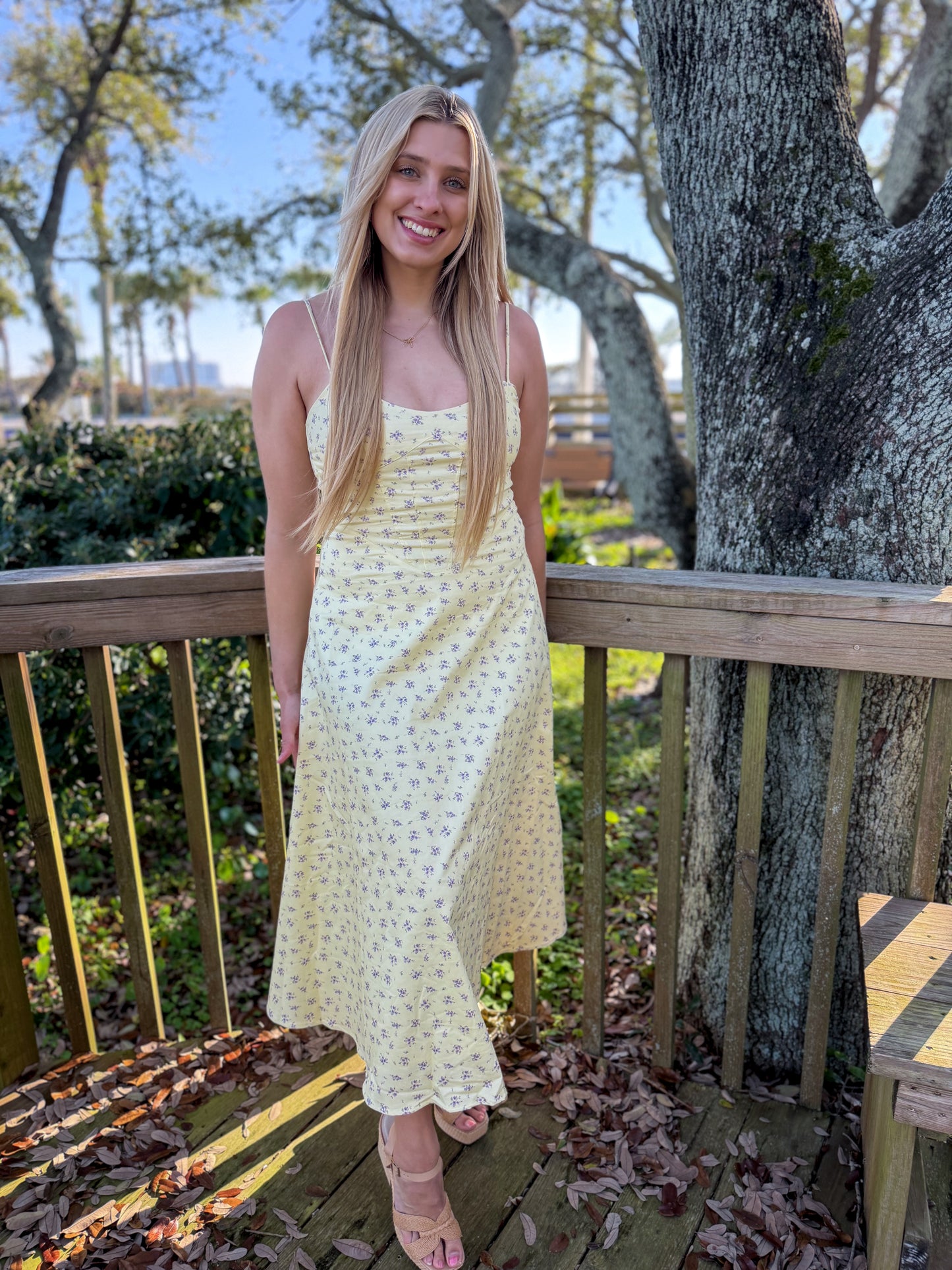 Summer Glow Midi Dress