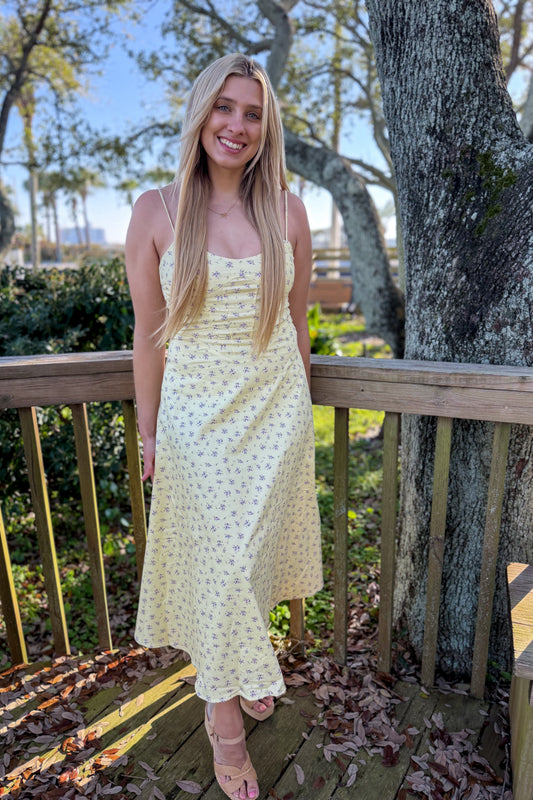 Summer Glow Midi Dress