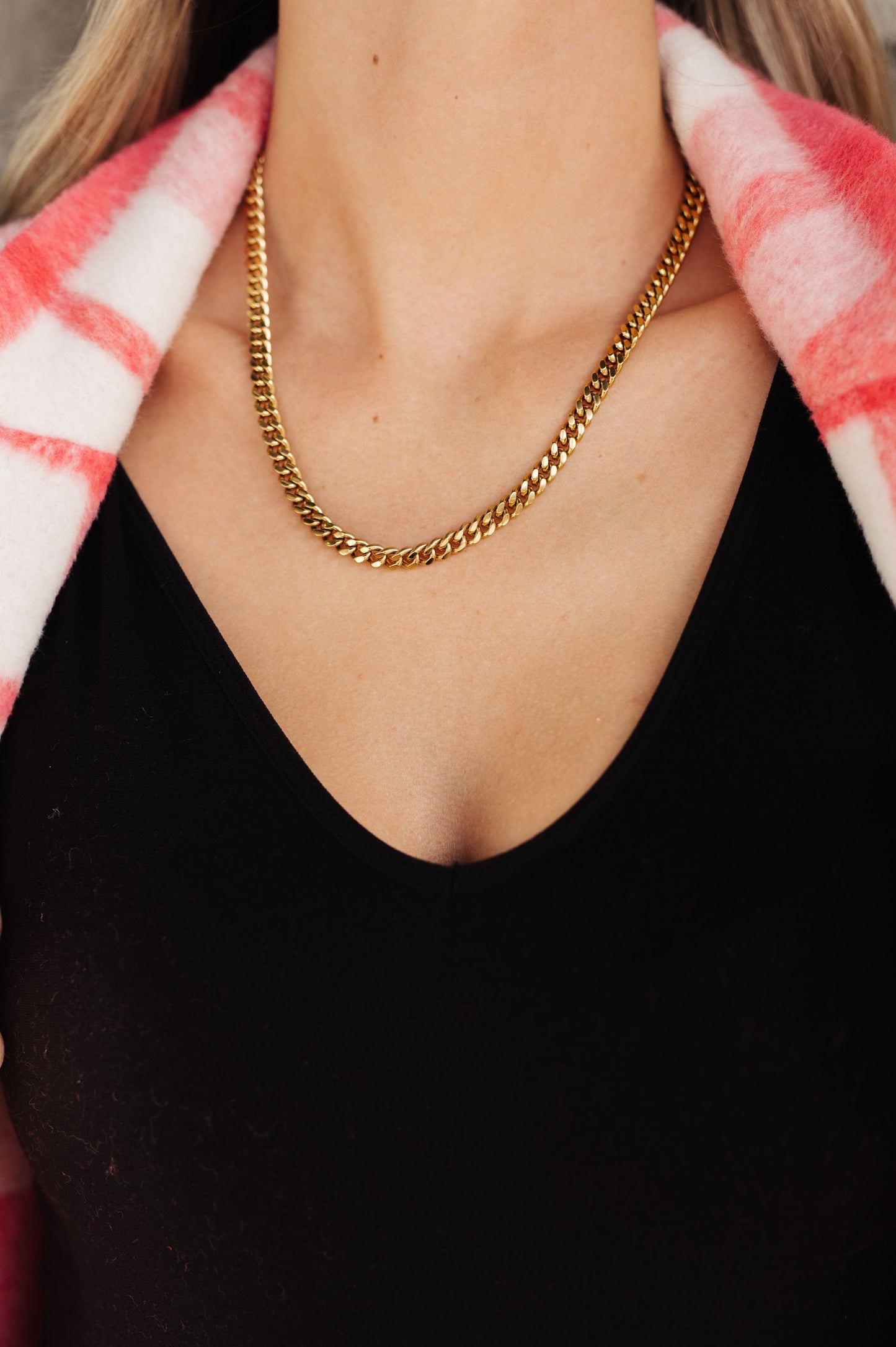 Lindsey Gold Plated Necklace